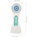 Mikinona 1 Set Facial Cleansing Brush Makeup Remover Brush Cleaning Brush Electric Face Washing Brush Electric Cleaner Brush Pore Cleaner Electric Face Cleaner Pores Abs Washbasin - Buy Online on SooperMarket.com