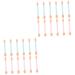 Baluue 48 Pcs Eyeshadow Brush Kit Foam Eyeshadow Eyeshadow Blending Brush Eyeshadow Paint Brush 15.5X7.8X3CMx2pcs As Shownx2pcs