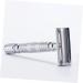 JECOMPRIS 2ST Manual Razor - Double-Speed Chrome-Plated Double-Sided Shaver for Men | Durable Alloy Design 2-Pack - Buy Online on SooperMarket.com