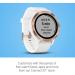 Garmin vvoactive 3 GPS Smartwatch with Contactless Payments - White/Rose Gold (Renewed) - Buy Online on SooperMarket.com