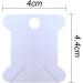 520 Pack Floss Bobbins with 500 Labels - Ideal for Needlepoint & Craft Thread Storage - Buy Online on SooperMarket.com