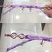 Ranara Replacement Glasses End Tips | Purple Spare Parts & Temples for Borderless 1-Hole Glasses - 1 Pair - Buy Online on SooperMarket.com