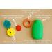 Squeasy Snacker Green - Reusable Silicone Squeezy Pouch 180ml | BPA-Free Self-Filling Snack Pouch for Kids - Buy Internationally! - Buy Online on SooperMarket.com