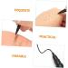 NOLITOY 20 Pcs Eyebrow Marker Pen Cosmetic Liner Pen Marker Pens Plastic Make up Drawing Tool - Buy Online on SooperMarket.com