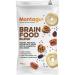 Montagu 10x Brain Food Trail Mix with Raisins Walnuts Pecans Apple Flax and Chia Seeds High in Omega-3 and Fiber Cholesterol-Free Low Sodium 100g Per Pack