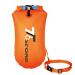 T6 20L Swim Buoy Waterproof Dry Bag Swim Safety Float Keep Gear Dry for Boating Kayaking Fishing Rafting Swimming Training and Camping orange