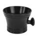 Pilipane shaving bowl with handle black shaving bowl strong gunfire razor cream soap wide mouth black shaving soap peel for barbershop home travel black