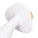 Newborn Teething Toy: Large Silicone Baby Teether Stick (Yellow/White) - Easy to Clean, Textured Handle - 6-12 Months - Buy Online on SooperMarket.com