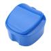 Denture Box for Artificial Teeth | Storage Box with Filter Sieve - Dark Blue | Ideal for Denture Care & Dental Devices - Buy Online on SooperMarket.com