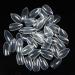 Yimart 500pcs/pack Stiletto False Nails Clear False Nails Oval Stiletto Sharp Full Nail tips Acrylic UV Gel Full Cover Nail Art Tips Decoration Nails Salon (Clear)