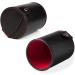 Cooyeah Red Pu Leather Dice Cup Set with 5 Standard Dices for Yahtzee, Farkle, Backgammon - Bar Party Craps Game - 1 Pack - Buy Online on SooperMarket.com