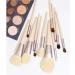 DFHBFG 12-Piece Makeup Brush Set | Soft Animal Hair Brushes for Eyes Powder Blush & Concealer | JoJo's Bizarre Adventure | International Shipping - Buy Online on SooperMarket.com
