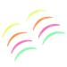 Lash Pads - 4 Pairs Reusable Soft Eyelash Perming Curlers in Mixed Colors | Beauty Salon Essentials | International Shipping Available - Buy Online on SooperMarket.com