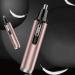 4 in 1 Nose Hair & Eyebrow Trimmer - USB Rechargeable Waterproof Travel-Friendly Razor in Gold - Buy Online on SooperMarket.com
