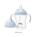 MUM TO MUM Self-Grip Baby Bottles 8oz with L Flow Rate Nipples 2-Pack - Ages 6-12 Months (MM106AA) - Buy Online on SooperMarket.com