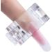 Nuoshen 5pcs Transparent Nail Tips Clip Poly Gel Builder Kit - Manicure Tools for Quick & Easy Nail Extension - UV LED Friendly - Buy Online on SooperMarket.com