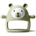 COZYPANDA Teething Toys for Babies 0-6-12 Months  Never Drop Baby Teething Toys Silicone Baby Teether for Soothing Sore Gums  Baby Chew Toys for Sucking Teething Relief for Boy/Girl  BPA Free (Sage)