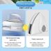 ZABEES Magnetic Window Cleaner Automatic Water Outlet Glass Wiper Adjustable Super Strong Magnet Double Glass Water 3mm-35mm 15-26mm - Buy Online on SooperMarket.com