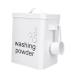 Healeved Washing Storage Bucket Toilet Lid Covers Laundry Bin Snack Containers Dispenser Wrought Iron