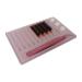 Acrylic Eyelash Grafting Pallet with Glue Cups and Storage Gasket Pads - Pink - Buy Online on SooperMarket.com