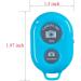 AngelReally Wireless Camera Shutter Remote Control for Smart Phones - iOS/Android Compatible (1 Pink + 1 Blue) - Buy Online on SooperMarket.com