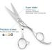 Kinsaro 5.5 Barber Scissors - Professional 440C Hair Cutting Shears with Silvery Convex Blades - Buy Online on SooperMarket.com