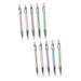 DOITOOL 10 Pcs Nail Art Tools Nail Gel Manicure Dotting Pen Gel Nail Kit Nail Art Brush Nail Dotting Tool Dot Pen Hollow Out Embossing Pen