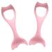 WOFASHPURET 2pcs Mascara Brush Makeup Eyeliner Lash Tool Eyelash Makeup Tool Eyeliner Stencil Aids Make up Girl