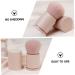 NOLITOY Powder Brush - Fluffy Blush & Foundation Makeup Brush | Portable Pink Cosmetic Tool for Flawless Blending - Buy Online on SooperMarket.com