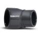Paradies Pool PVC Fitting Angle 45 - 63 mm Adhesive Sleeve & 50/63 mm Nozzle | Quality European Pool Accessories - Buy Online on SooperMarket.com