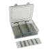 Upgrade 9 Grids Plastic Organizer Box with Dividers, Craft Organizer, Plastic Jewelry Organizer Box, Small Parts Container, Box Organizer with Dividers for Beads, Earring, Rings, Buttons and so on 9 Grids 1 Pack