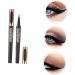 BELLIFFY 2pcs Makeup Eyeliner Waterproof Makeup Pencils for Eyes Gel Liner Eyeliner Eye Beauty Pens Abs Shell - Buy Online on SooperMarket.com