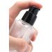 minkissy 3pcs Empty Glass Pump Bottles Square Cosmetic Bottles Refillable Makeup Dispensers for Foundation Lotion Cream 30ml (Black Cap) - Buy Online on SooperMarket.com