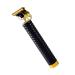 minkissy 1 Set Hair Clipper Razor T9 Aluminum Alloy Vintage 15.5X3X3CM Black