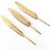 Sowder 50pcs 4-6inch Colorful Gold Goose Feathers for Art Craft Party Decoration - Duck Feather(Gold) - Buy Online on SooperMarket.com