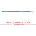 Dajidafu Manicure Tools False Nails Stainless Steel Double Head Pushers Remover Pedicure Stick Nipper Pliers for Nail Art Tool Home Type 1 - Buy Online on SooperMarket.com