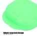 Denture Bathing Box with Ventilation Holes - Green Denture Holder Case for Orthodontic Retainers & Artificial Teeth | International Shipping - Buy Online on SooperMarket.com
