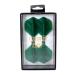 CUESOUL TERO Plus New Double Direction Telescopic and Rotating Dart Flights System-AK4 Dart Flight Green