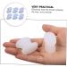 Beavorty 8pcs Toe Separator Splints - Nail Protector & Manicure Toe Stretcher - Hallux Valgus Orthotics for Foot Thumb - White Gel - Buy Online on SooperMarket.com