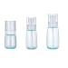 30 ml 60 ml 80 ml - 3 pcs hairdressing bottles Liquid atomizer travel bottles Empty Small spray bottles for make -up cosmetic hair shampoo toilet items blue