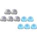 Set of 5 Plastic Suction Cup Razor Holders - Bathroom Organizer - Blue - 2X Pack - Ideal for International Shipping - Buy Online on SooperMarket.com