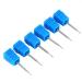 6pcs Tungsten Steel Electric Nail Art Drill Heads | Manicure Grinding Tools - 1.4mm - Buy Online on SooperMarket.com