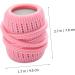 FRCOLOR 3pcs Set hair removal washer drying ball cleaning ball Washing Machine Soap fabric softener dispenser Winding laundry washing Anti-tangle Laundry ball detergent - Buy Online on SooperMarket.com
