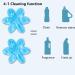 Toilet Gel Stamps - 3 Pack | 36 Toilet Bowl Stamps | Long-Lasting Floral Scent | Refreshing Toilet Gel Refills - Buy Online on SooperMarket.com