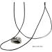 Shop Oralgos Fashionable Heart Pendant Necklace - Double-Layer Leather Cord Adjustable Women's Accessory - Buy Online on SooperMarket.com