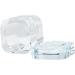 Harilla Nail Art Dish with Lid Bowl Cup Holder Glassware Tools Nails Liquid Powder Containers Nail Art Tools for Home Salon Clear - Buy Online on SooperMarket.com