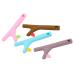Silicone Baby Bite Ring Toys - Food-Grade Chewy Teething Straws for Toddlers | 4 Flexible Pieces for Massage & Comfort - Buy Online on SooperMarket.com