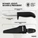 N mis Fishing Knife - 10 cm Stainless Steel Blade | Multi-Use Garden & Carving Knife | Durable Outdoor Knife with Quiver | Affordable & Sharp - Buy Online on SooperMarket.com