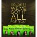 iColor Organic Hair Dye Shampoo - 10 Sachets (Black 25ml) | Permanent Easy DIY Hair Color in 5-15 Minutes - Buy Online on SooperMarket.com