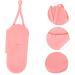 Baluue Curling Iron Storage Bag Hair Crimper Curlers Storage Bags Curling Wand Hair Curler 29.50X13.50X2.00CM Pink - Buy Online on SooperMarket.com